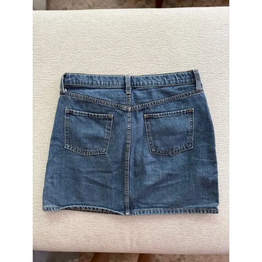 OLD NAVY Girls XL Denim Mini Skirt Medium Wash 14-16 Jean Skirt